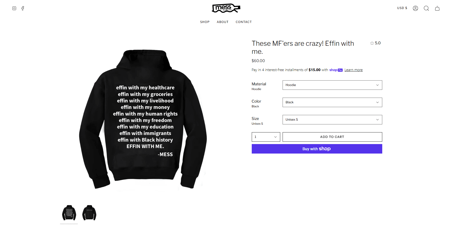 Shopify E-Commerce Store